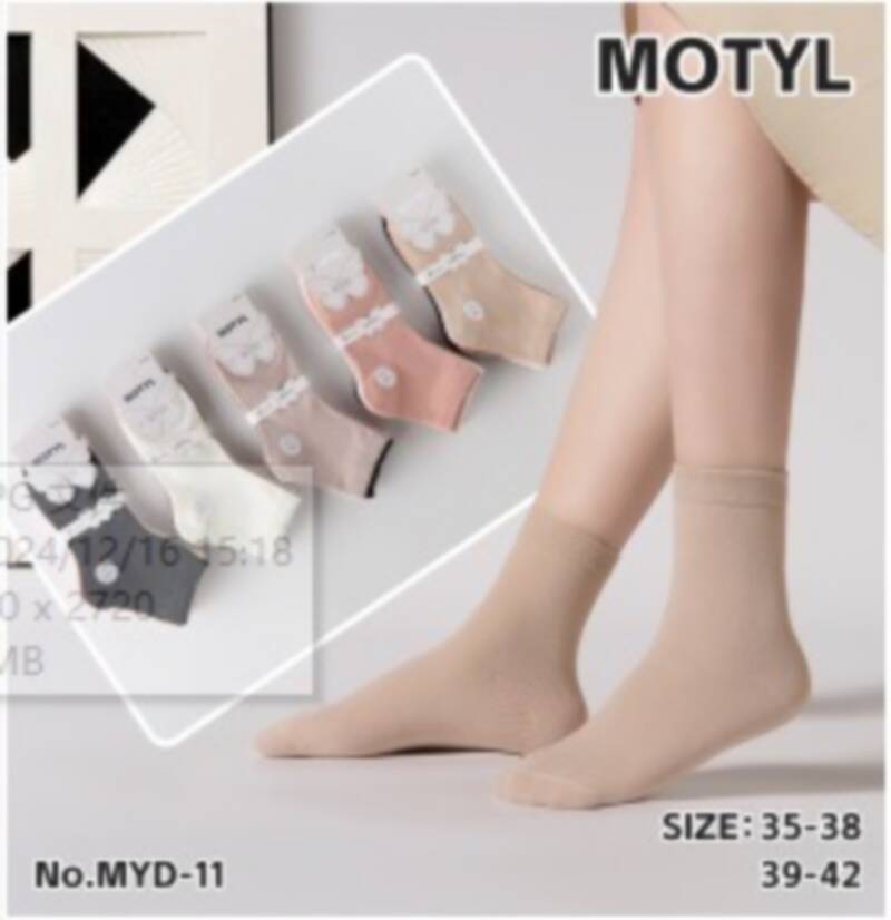 Skarpety damskie Roz 35-42, Mix kolor Paczka 40 szt